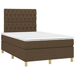 Avis Sommier à lattes,Cadre à lattes de lit pour Adulte matelas et LED Marron foncé 120x200 cm -MN10711