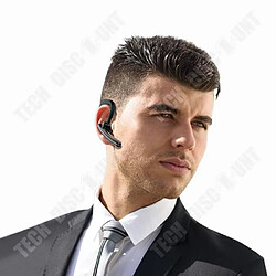 Tech Discount TD® Casque Bluetooth professionnel 4.1 Casque Bluetooth sans fil à réduction du bruit Casque de sport à oreille suspendue