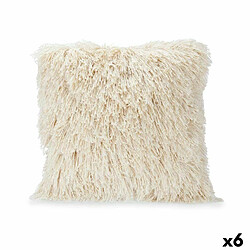 Gift Decor Coussin Crème Coton Polyester 45 x 2 x 45 cm (6 Unités) 