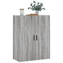 Acheter Maison Chic Armoire murale,Meuble de Rangement pour salon,cuisine sonoma gris 69,5x34x90 cm -MN62181