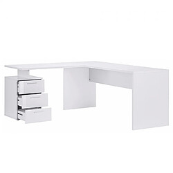 Acheter Ahd Amazing Home Design Bureau d'angle moderne 180x160 avec commode 3 tiroirs New Selina