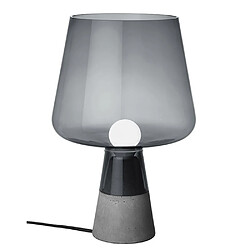 Universal Moderne, simple, personnalisé, ciment, 220V, gris fumé, maison, salon, chambre à coucher, personnalisé, lampe de chevet, verre décoratif, lampe de table, gris fumé,