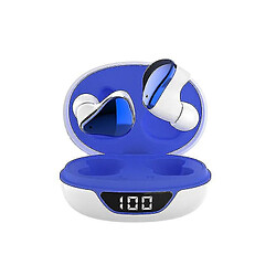 Universal Véritable bouchon d'oreille Bluetooth sans fil (intra-auriculaire), étanche IPX7, casque stéréo Hifi, 200 heures de rechange 