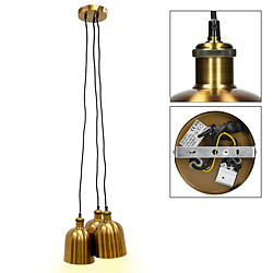 Acheter Ecd Germany Lampe suspendue 120,5 cm métal cm E27 3 flamme