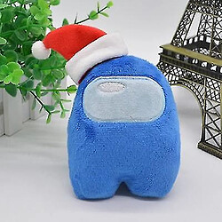 Universal Parmi nous, chapeau de Noël en peluche au jouet 10cm bleu 