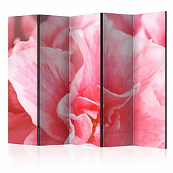 Paris Prix Paravent 5 Volets Pink Azalea Flowers 172x225cm