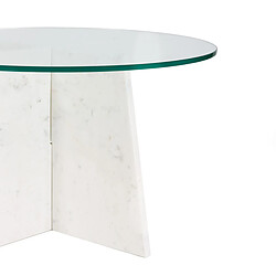 Avis Table Basse Thai Natura Blanc 76 x 45 x 76 cm