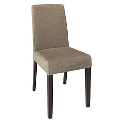 Chaises en Tissu Beige - Lot de 2 - Bolero