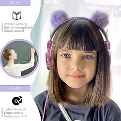 Avis Universal Coucheur câblé pour enfants mignons avec microphone 3,5 mm Music stéréo girl cadeau | casque / casque