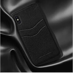 Avis Etui Clapet iPhone X et XS Ideal of Sweden Saffiano Noir Coque Magnétique