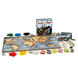 Acheter Jeu de sociAtA Ticket to Ride Rails & Sails Jeu de sociAtA familial Jeu de sociAtA pour adultes et famille Jeu de trains 10 ans et plus Pour 2 A 5 joueurs Temps de jeu moyen 60-120 minutes RAalisA par Days of Wonder