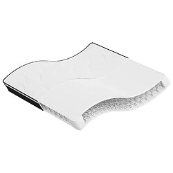 Maison Chic Matelas à ressorts bonnell moyen, Matelas doux pour chambre 180x200 cm -GKD21125