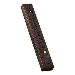 Avis Porte-encens en bois traditionnel brûlant Joss Insence Box Crescent Moon