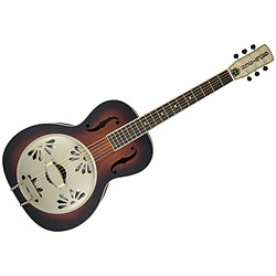 G9241 Alligator Biscuit Round-Neck Resonator Guitar 2-Color Sunburst Gretsch Guitars