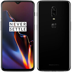 OnePlus 6T - 8 / 128 Go - Mirror Black OnePlus 6T, 8 Go + 128 Go, Caméras doubles arriÃ¨re, Déverrouillage du visage et identification des empreintes digitales, 6,51 pouces 2.5D OxygenOS (Android 9.0 Pie) Qualcomm Snapdragon 845 Octa Core jusqu'Ã  2,8 GHz, NFC, Bluetooth 5.0, Réseau: 4G (Noir