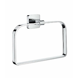 Smedbo OK344 Anneau Porte-Serviette Ice chromé Laiton, Argent, 20 x 5 x 14,2 cm