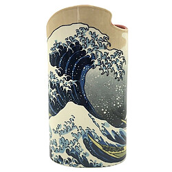 Parastone Vase en céramique silhouette Hokusai - La Grande Vague 