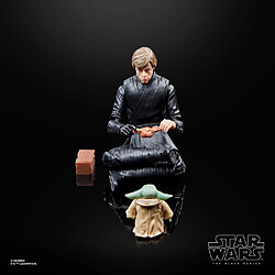 Acheter Hasbro Star Wars : The Book of Boba Fett Black Series - Pack 2 figurines Luke Skywalker & Grogu 15 cm