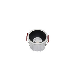 MAYTONI Downlight encastré rond Blanc, Noir, 1050lm, 3000K