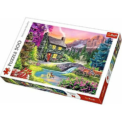 trefl Puzzle modèle Idylle de la Montagne 500 pièces, 37325, Multicolore