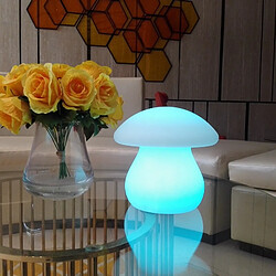 Universal Lampe de bureau LED Big Mushroom USB Rechargeable Remote Control RGB Variation Colorful LED Lampe d &'intérieur ou de jardin extérieur | Lampe de bureau LED pas cher