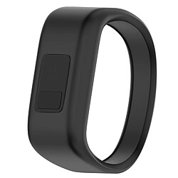 Wewoo Bracelet pour montre connectée Dragonne en silicone sport Garmin Vivofit JRtaille petite noire 