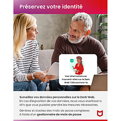 McAfee total protection - licence 2 ans - 5 postes - a télécharger
