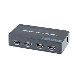 Kimex Switcher 3 entrées- 1 sortie, HDMI2.0 HDCP2.2, 4K60HZ