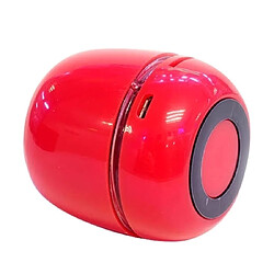 Acheter Wewoo Enceinte Bluetooth d'intérieur rouge pour iPhone, Galaxy, Sony, Lenovo, HTC, Huawei, Google, LG, Xiaomi, autres Smartphones et tous les périphériques Mini Portable LED Lumière Stéréo Haut-parleur, Support TF Carte / Fonction Mains Libres,