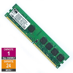 Barrette Mémoire 1Go RAM DDR2 ProMOS V916765K24QCFW-G6 DIMM PC2-6400U 2Rx8 - Reconditionné