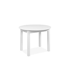 But Table ronde allonge 100/140 DORA Blanc