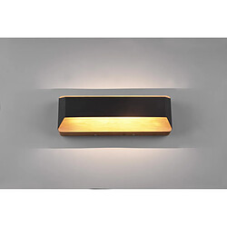 Acheter Lumière Applique Murale Moderne 35cm Up & Down Noir Mat 3000K