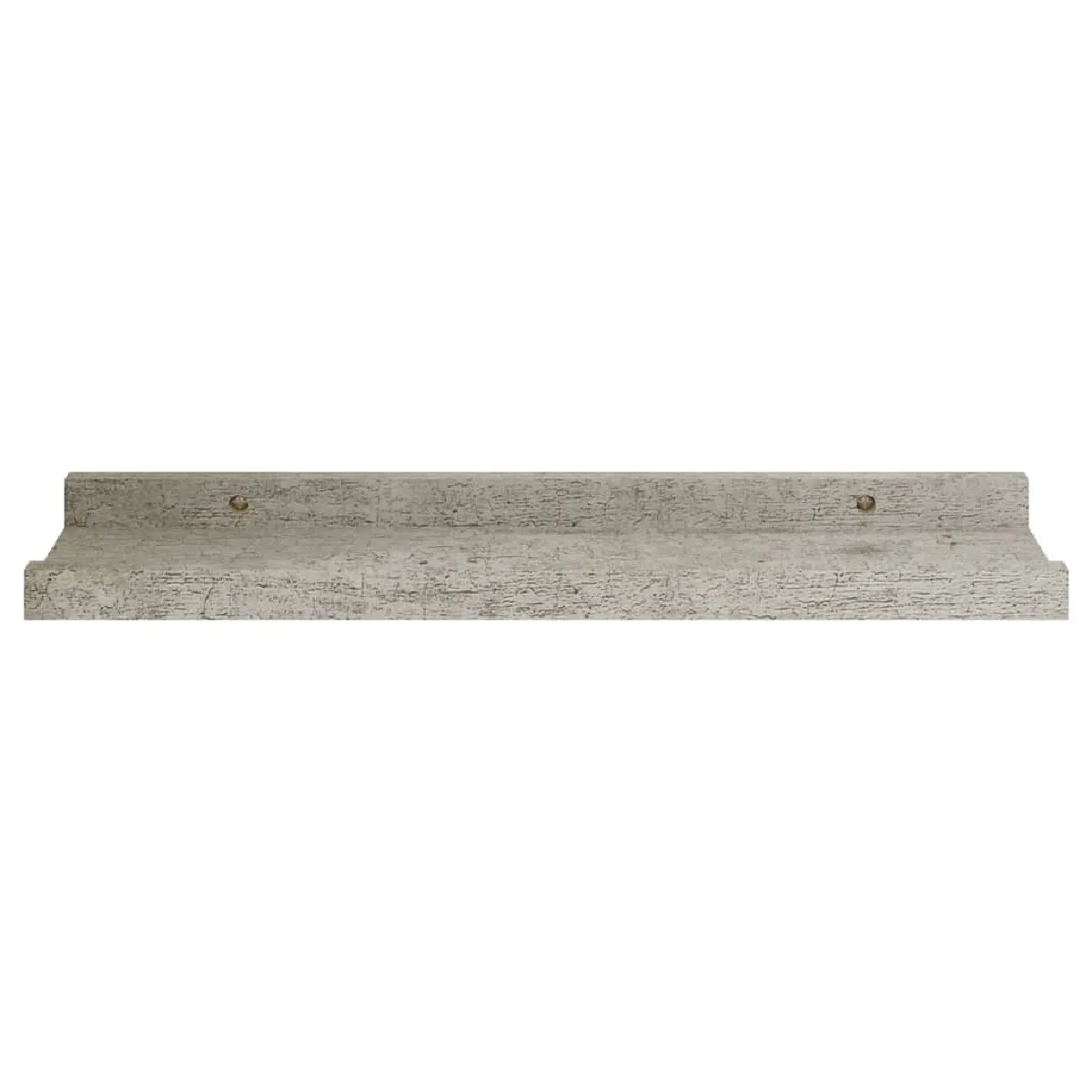 Maison Chic Lot de 4 Étagères murales,Étagère Rangement flottate Gris béton 40x9x3 cm -MN29055 pas cher