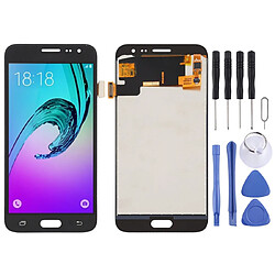 Wewoo Matériel TFT Ecran LCD et numériseur Assemblage complet pour Galaxy J3 2016 J320FNJ320FJ320GJ320MJ320AJ320VJ320P Noir 