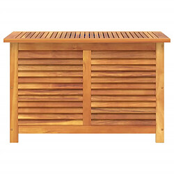 Acheter vidaXL Boîte de rangement de jardin persiennes 90x50x56 cm bois acacia