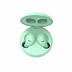 Macaron Candy Color S9-Tws Casque Bluetooth Hifi Stéréo Bluetooth Casque V5.0 Support Sans Fil Vert