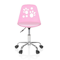 Chaise haute / fauteuil pivotant FANCY I pink hjh OFFICE