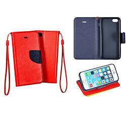 Mobility Gear Etui Latéral BCF Pour Apple Iphone 4-Rouge Navy 