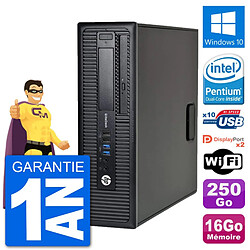 PC HP EliteDesk 800 G1 Intel G3220 RAM 16Go Disque Dur 250Go Windows 10 Wifi · Occasion 