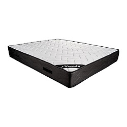 Vente-Unique Matelas 140 x 190 cm ressorts ensachés 7 zones et mémoire de forme ép.24cm - MERISI de YSMÉE