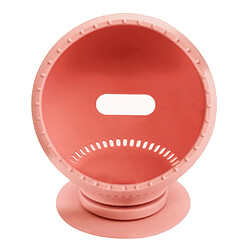 Pour étui De Protection En Silicone Pour Echo Spot 360 Rotation Rotation Rouge Étui de protection en silicone