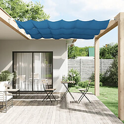 vidaXL Auvent vertical Bleu 100x270 cm Tissu oxford 