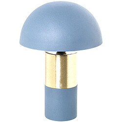 Lampe de bureau Alexandra House Living Bleu Doré Métal 25 W 31 x 40 x 31 cm