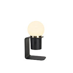 Lampe à poser intérieure noir/laiton TONILA avec LED, 1,6W, 2700K, sans fil - SLV