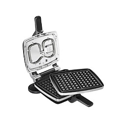 Avis Croque-gaufre-gaufrette 2 plaques 1000w noir - 039224 - LAGRANGE