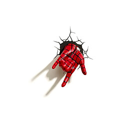 3D Light FX Ultimate Spider-Man - Lampe 3D LED Spider-Man Hand