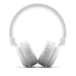 Totalcadeau Ecouteurs avec microphone Blanc - Casque PC, jeux, téléphone, smartphone pas cher