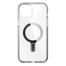 Speck Coque pour iPhone 14 Plus / 15 Plus MagSafe Presidio Perfect-Clear Click-lock Transparent 