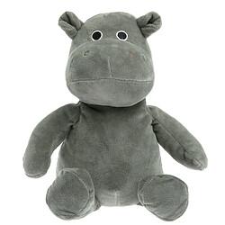 Pelucho Peluche Bouillotte Hippopotame - Made in France