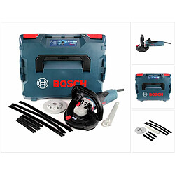 Bosch GBR 15 CAG Professional Ponceuse à béton 1500 W + Coffet L-Boxx ( 0601776001 )